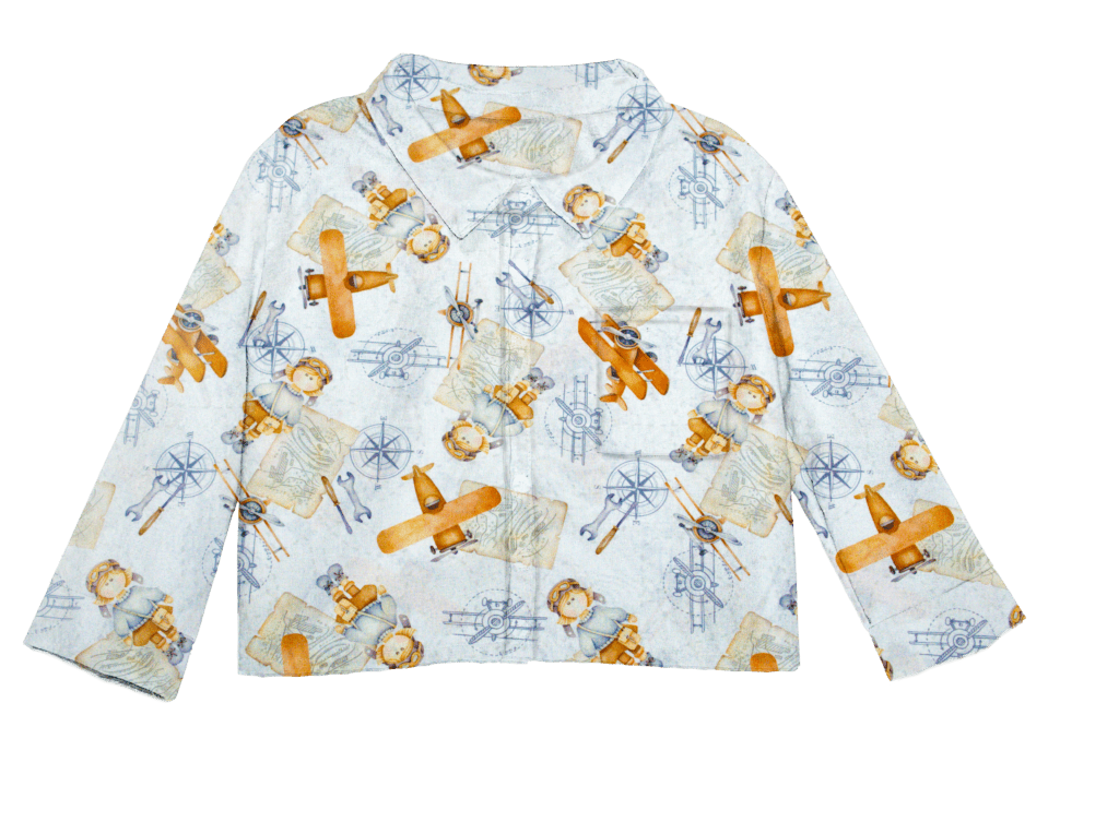 Camisa de manga comprida - Aviões